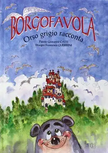 Scopri la storia di Borgofavola e il suo orso grigio in questa affascinante rivista illustrata per bambini.