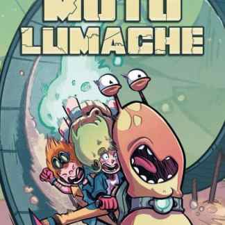 Alternativa testo di lumache motorizzate comic cartoon.