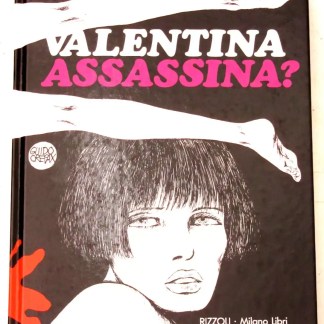Immagine di una copertina di fumetto con ragazza e mani assassine in forma artistica.