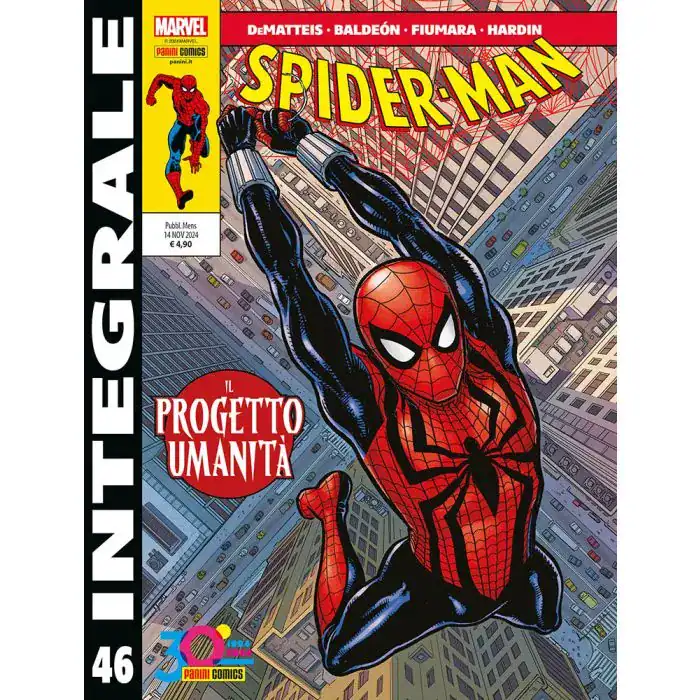 Il nuovo numero di Spider-Man con avventura in città, perfetto per collezionisti e appassionati di fumetti superhero.