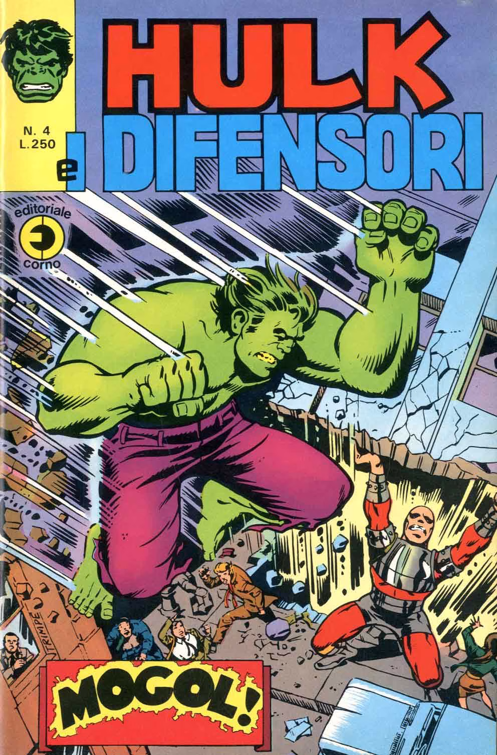 Hulk e i Difensori 4 - Editoriale Corno