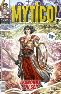 Copertina di un fumetto fantasy misterioso e avventuroso.