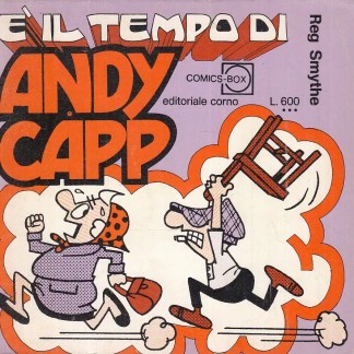 Pannello comico di Andy Cap, vignetta umoristica, fumetti anni 60.