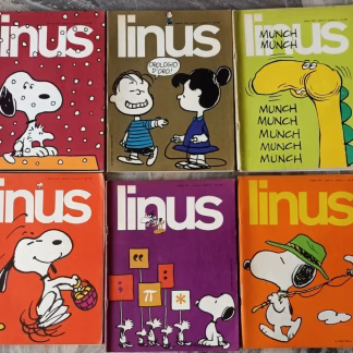 LINUS anno 1972 COMPLETA 12 albi