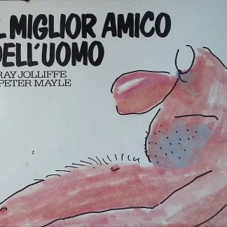Disegno di un amico uomo illustrato in stile fumetto con testo in italiano.