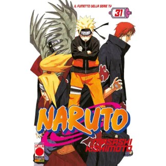 Alt: Copertina del volume 31 del manga Naruto con i personaggi principali e logo.