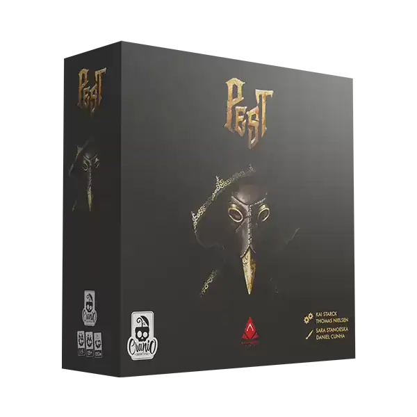 Maschera di uccello con dettagli dorati e stile misterioso.