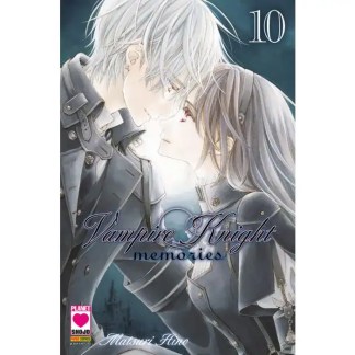 Fumetto manga Vampire Knight, copertina con due personaggi principali.