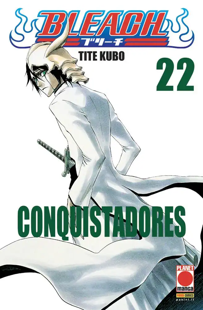 Alta qualità, copertina del manga Bleach con personaggio in stile originale di Tite Kubo.