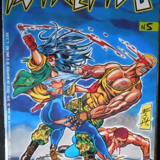 Copertina di Wretedo a fumetti anni '80.