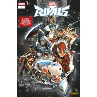 HEROI Marvel e Spiderman su motociclette in fumetto.