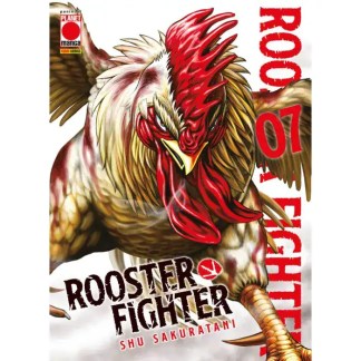 Gallina guerriera manga, copertina Rooster Fighter, animali combattenti.