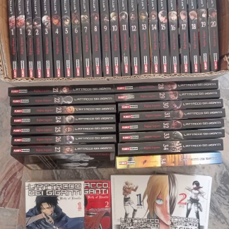 L'Attacco dei giganti serie completa + Spin OFF
