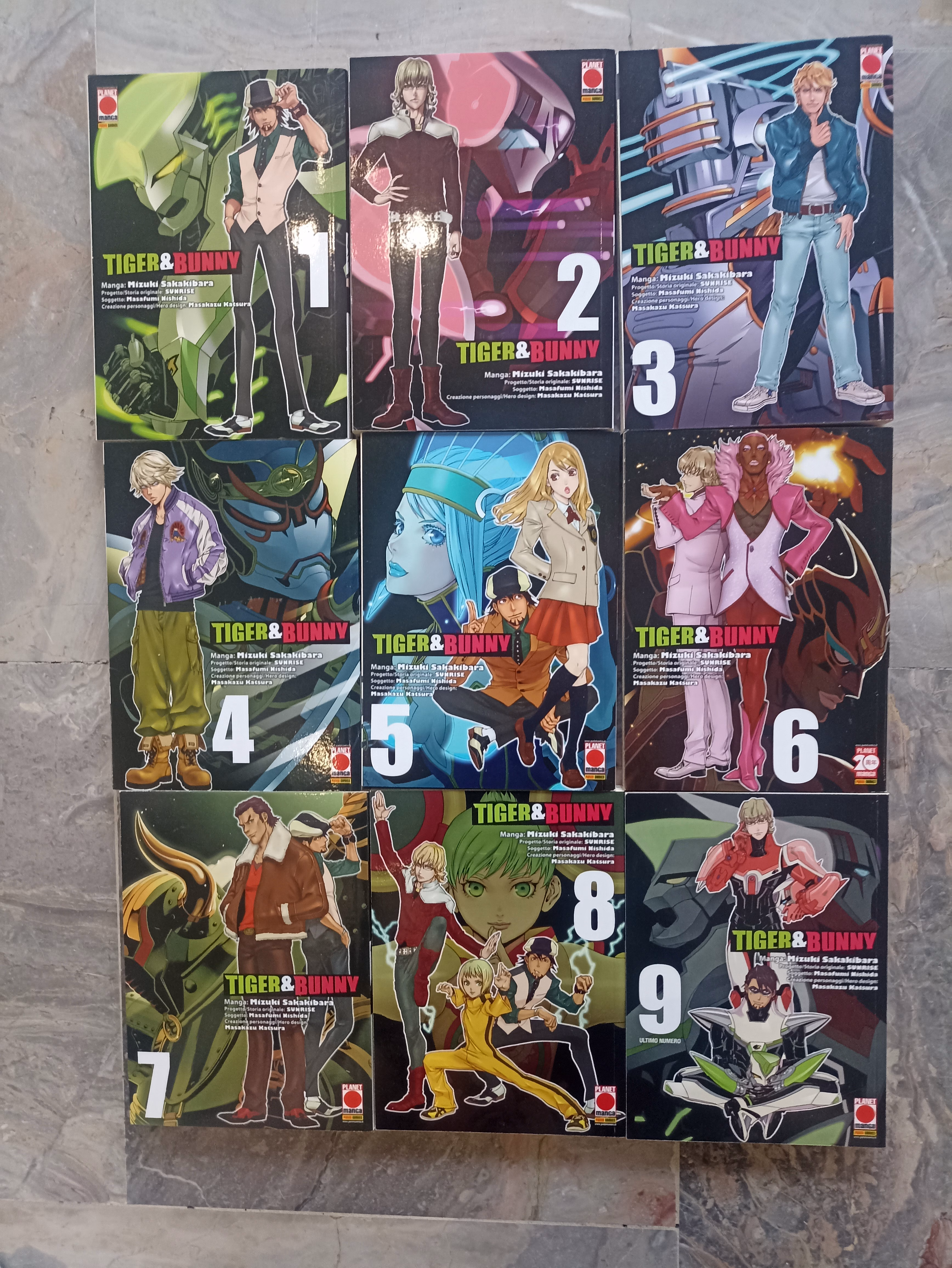 Tiger & Bunny Serie completa