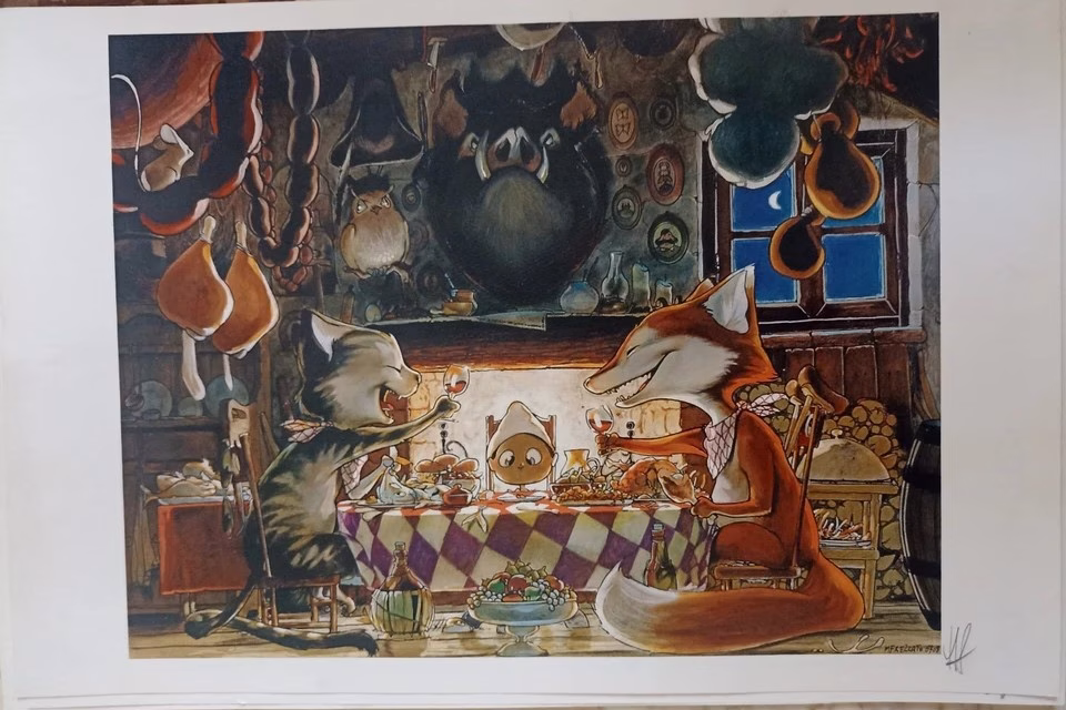 Massimiliano Frezzato Set Litografie Firmate di Pinocchio_5