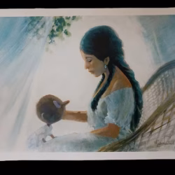 Pinocchio 'Fata madrina' MAX FREZZATO- Stampa firmata