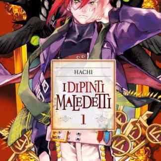 Vignetta di Hachi da I Dipinti Maledetti, fumetti manga, personaggi di anime e manga giapponesi.