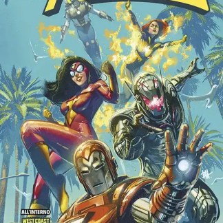 Azione e supereroi Marvel, protagonista Iron Man, Spider-Man, Ms. Marvel e War Machine in un'avventura emozionante.