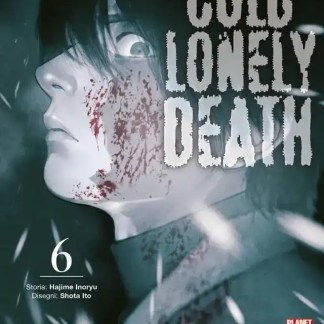 Illustrazione dark di manga "Cold Lonely Death" di Hajime Inoryu.