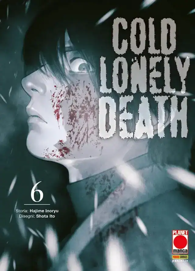 Illustrazione dark di manga "Cold Lonely Death" di Hajime Inoryu.