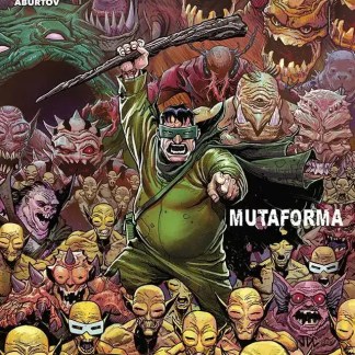 Fumetto Marvel con mutazioni e superpoteri, copertina con molte creature mostruose.