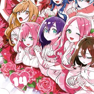 Anime ragazze con colori vivaci e dettagli floreali eleganti.