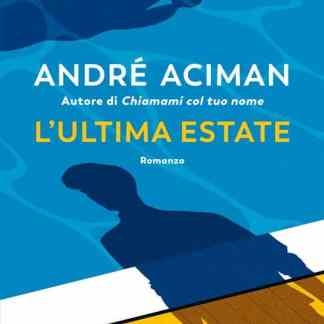 Immagine copertina romanzo Andrè Aciman, albero stilizzato in pagina di piscina.