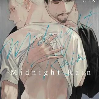 ALT: Illustrazione di un abbraccio tra due uomini sotto la pioggia con stile manga.