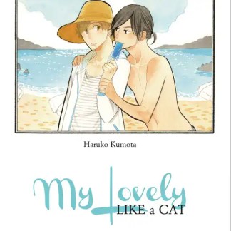 Due ragazzi al mare con gelato, scena romantica tra amici o innamorati.