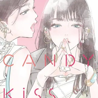 Illustrazione manga di due ragazze in posa con stile trendy e accessori moda.