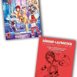 Personaggi manga Shangri-La Frontiers con stile anime colorato.