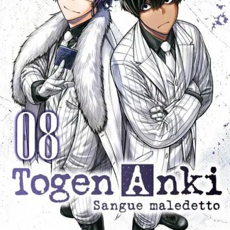 Ragazzi in stile manga, stile elegante, vestiti a righe, dettagli artistici.