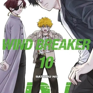 Manga Wind Breaker, personaggi principali con stile anime, scena dinamica e coinvolgente.