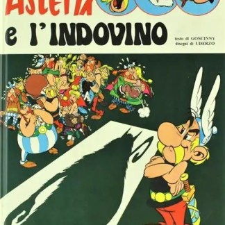 Carta illustrata con Asterix, Obelix e altri personaggi del fumetto.