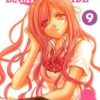 Illustrazione manga di una ragazza con lunghi capelli rosa e occhio bendato, stile anime.