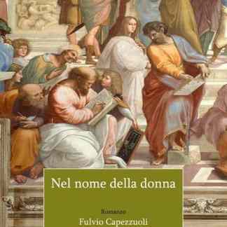 Immagine di un affresco rinascimentale con figure femminili e maschili in discussione e ascolto.