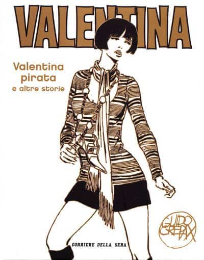 Illustrazione di Valentina pirata, fumetto e storie di Valentina, personaggio classico della narrativa italiana.