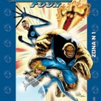 Fantastici quattro fumetti Marvel, storia di supereroi, numero 7, collezione di fumetti da collezione.