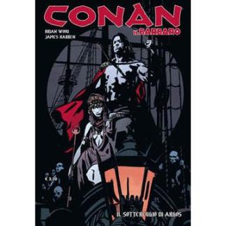 Fumetto di Conan il Barbaro con protagonista il guerriero mitologico.