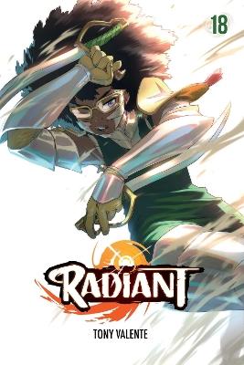 Héroe anime radiante con spada, stile vibrante e dinamico, perfetto per manga e fumetti italiani.