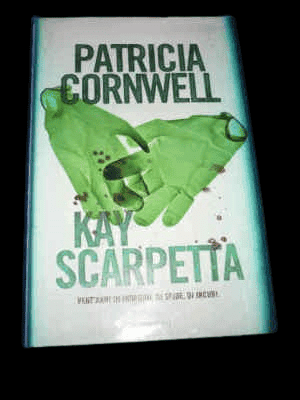 Dettaglio copertina libro di Patricia Cornwell e Kay Scarpetta, romanzo giallo e thriller.