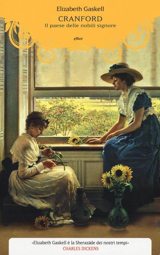 Donna e ragazza con fiori e cappello in casa.