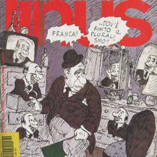 Illustrazione satirica sulla politica italiana.