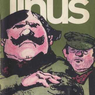 Copertina storica di Linus, rivista di fumetti e cultura italiana degli anni '70.