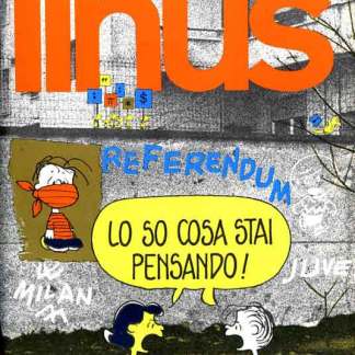 Fumetto di LinuS con riferimenti culturali e umoristici sobre la vita quotidiana.