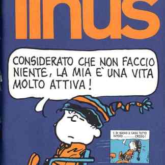 Snoopy riflette sulla sua vita molto attiva, in un fumetto di Linus, mostrando il suo modo unico di affrontare la quotidianità.