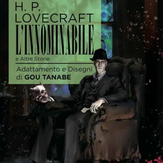 Fumetto ispirato a H.P. Lovecraft, con il disegno di Gou Tanabe. Atmosfera dark e misteriosa.