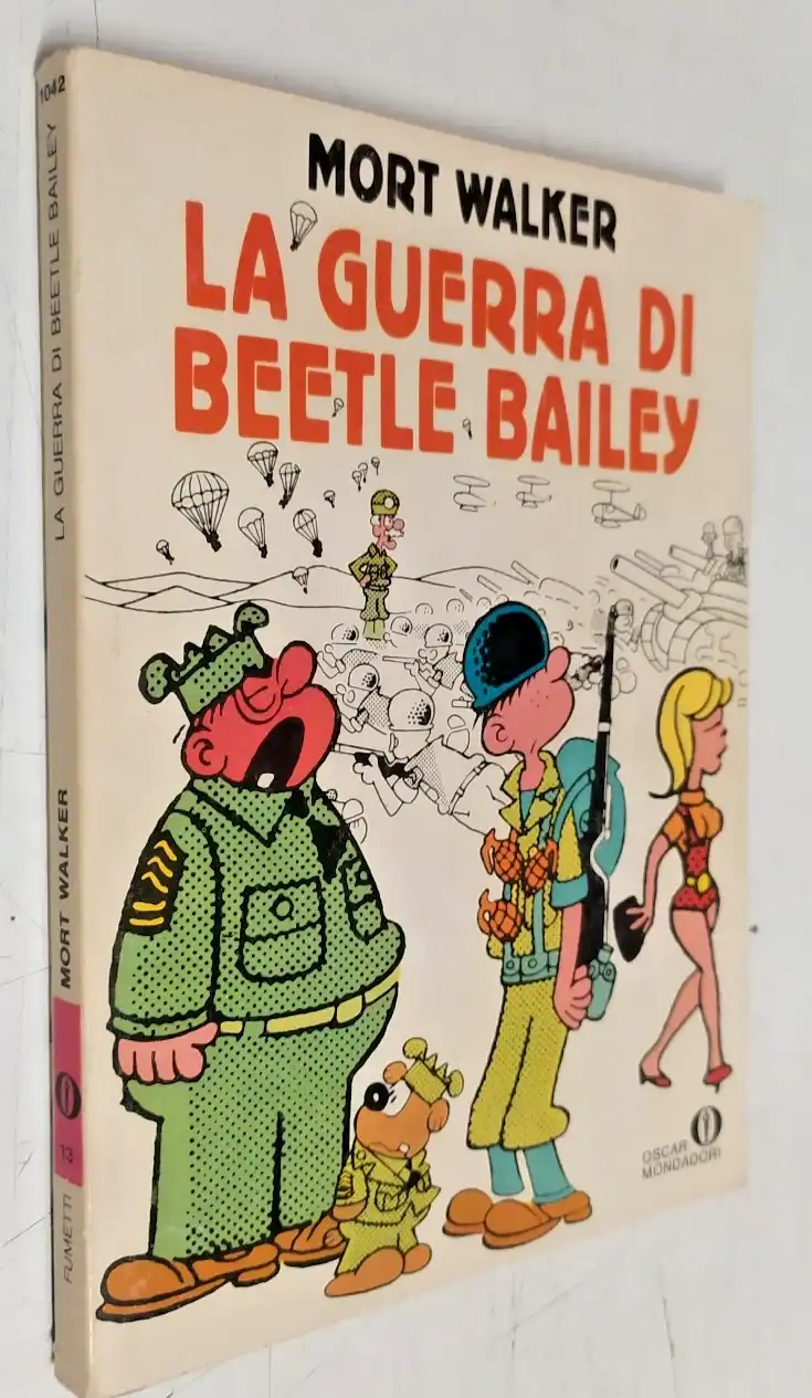 Copertina fumetto Beetle Bailey.