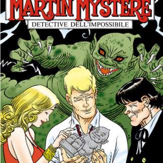 Detektiv Martin Mystère e Billeken trovano un misterioso manufatto.