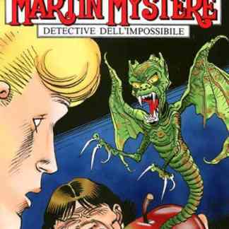 Migliori enigma di Martin Mystère con drago e mela.